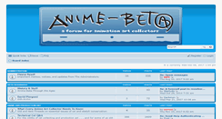 Desktop Screenshot of anime-beta.com