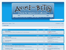 Tablet Screenshot of anime-beta.com